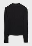 Топ Stradivarius SEAMLESS, Black - фото 6
