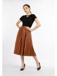 Женская юбка цвета кэмел faina - фото 2