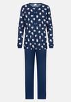Пижамный комплект SERIE SCRIBBLED DOTS SET mey, темно-синий - фото 2