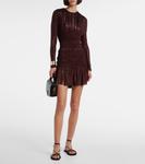 Сандалии Cassandre из кожи Babylone Saint Laurent, нуар - фото 3