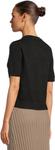Свитер Lilla P Women's Short Sleeve Sparkle Sweater, Black Sparkle - фото 3