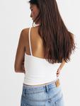 Топ Pull&Bear Pull&Bear , Off white - фото 4