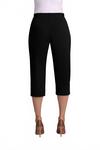 Женские капри из понте ну Hepburn в черном цвете Sympli - фото 4