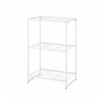 Стеллаж сетчатый Ikea Jostein, 61x40x90 см, белый - фото