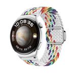 Ремешок для часов Huawei Совместимый Нейлоновый материал IBOANN, Фиолетовый - фото