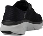 Кроссовки SKECHERS D'Lux Walker 2.0 Rezinate Hands Free Slip-In, Black/Gray - фото 5