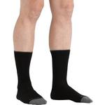 Легкие носки Solid Crew Darn Tough, черный - фото