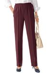 Брюки GOLDNER Reise LOUISA, бордо - фото