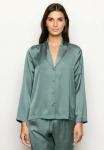 Пижамный топ Yamamay Pyjama top, Green Sage Plain/Olive - фото