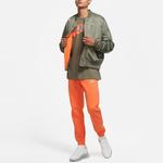 Куртка Nike Nsw Punk 3D logo aviator Jacket US Edition Gray Green, серый - фото 3