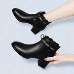 Ботильоны женские Golden Silk Rabbit, черный - фото 13