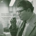 Диск CD First Recordings, 1950s - Morton Feldman, Philipp Vandre, The Turfan Ensemble - фото