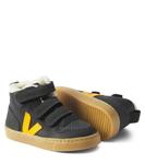 Кожаные кроссовки Veja Kids, Black_Ouro_Graphite - фото 5