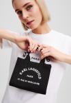Сумка SQUARE MINI TOTE KARL LAGERFELD, черный - фото