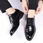 Чёрные классические туфли SHUPATE для мужчин - фото 4