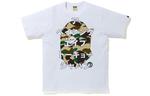 Футболка мужская A Bathing Ape, белый/зеленый - фото 4