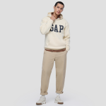 Толстовка унисекс с капюшоном, средней плотности ткани, другие GAP, априкот - фото 10