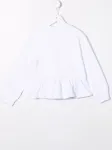 Толстовка с оборками DSQUARED2 KIDS, белый - фото 2