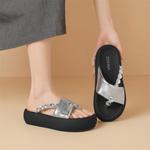 Шлепанцы женские Josiny, серебряный - фото 14