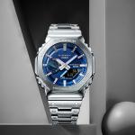 Унисекс часы Full Metal Series синие CASIO - фото 8