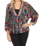 Куртка-кимоно Minto Burnout Multi Johnny Was - фото 2