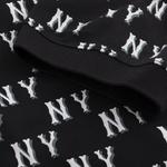 MLB Женское черное платье с коротким рукавом - фото 7