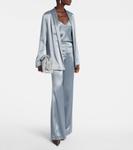 Атласная майка Ischia Galvan, Dove Blue - фото 2