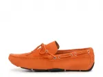 Лоферы 7882 Moc Toe Driving Loafer Mercanti Fiorentini, оранжевый - фото 3