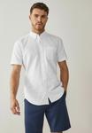 Рубашка Short Sleeve Oxford Shirts Next, цвет white pack - фото