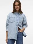 Блуза VERO MODA VMJENNIE, Light blue - фото 7