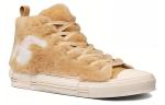 Кеды Dior B23 High Top Shearling With Rabbit Motif, бежевый - фото 2