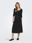 Платье миди Only Maternity Dress MIMA, черный - фото 2