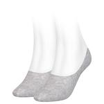 Носки Tommy Hilfiger 383024001 no show 2 шт, серый - фото