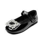 Детские кожаные туфли Детские низкие Belle, черный - фото 14