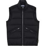 Жилет мужской черный Stone Island, черный - фото