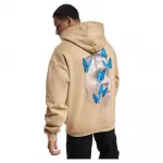 Худи Mister Tee Le Papillon Heavy Oversize, бежевый - фото 2