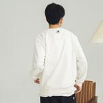 Толстовка унисекс белая New Balance, белый - фото 5