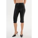 Faya | Faux Leather Capri Pants Lamarque, черный - фото 2