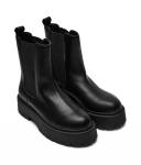 Ботильоны Twin-Set с элементами кожи, черный - фото 3