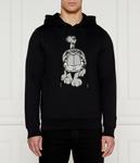 Толстовка Iceberg x Garfield Regular Fit, черный - фото