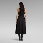 Платье G-Star Corset Flare, черный - фото 2