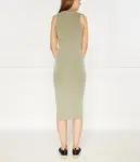 Платье с выстиранной резинкой Calvin Klein Jeans, зеленый - фото 4