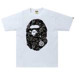 Топ BAPE Space Camo Big Ape Head, White - фото