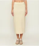 Юбка Ea7, бежевый - фото