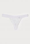 Трусы LASCANA THONG, White Solid/White - фото 4