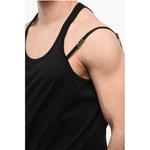 Кружевная майка с логотипом ICON Dsquared2, Black - фото 3