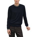 Свитер мужской Cashmere HERMES, синий - фото