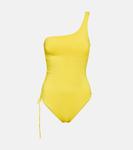 Купальник Bodrum на одно плечо MELISSA ODABASH, желтый - фото