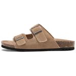 Шлепанцы женские Daphne, хаки - фото