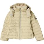 Детская пуховая куртка Burberry, бежевый - фото